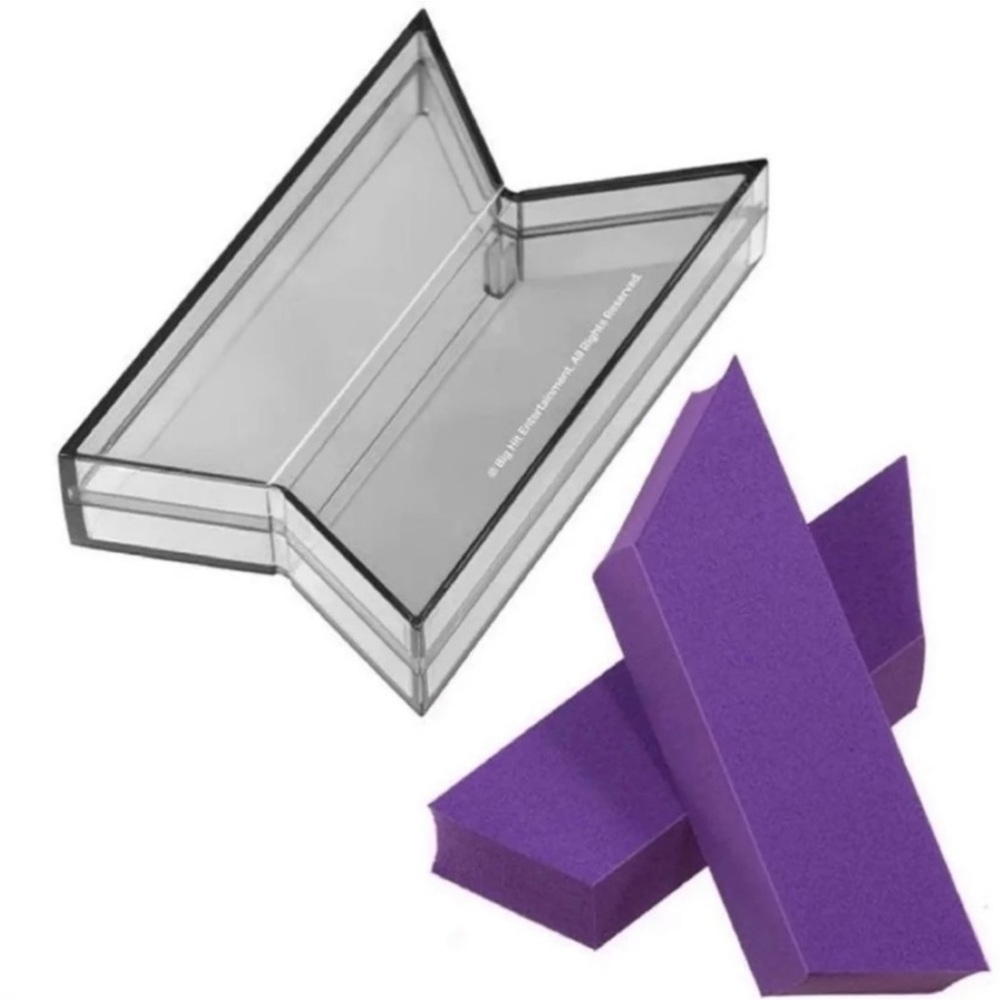 NEW OFFICIAL BTS POP UP LOGO Makeup PUFF